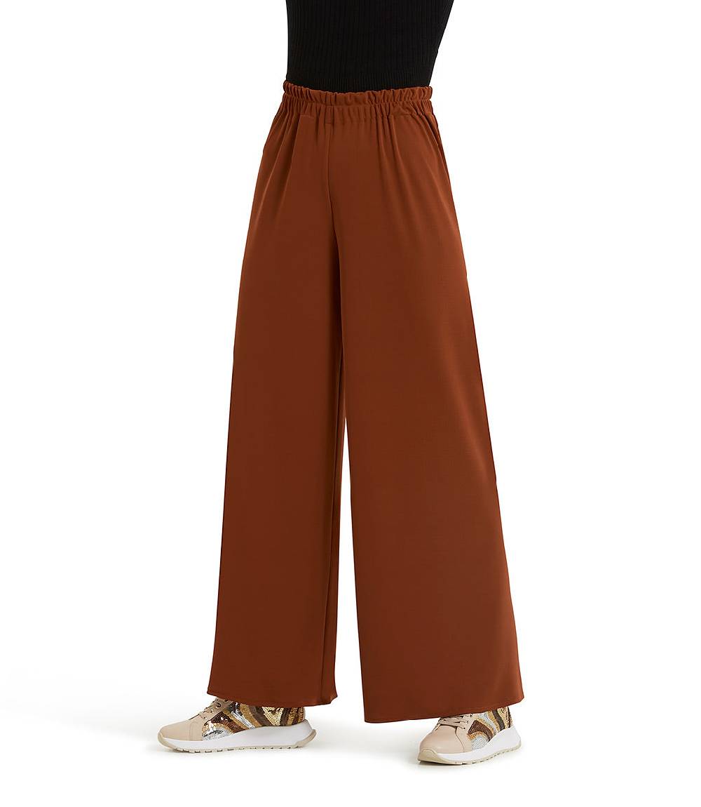 Loriblu Pantalone palazzo ruggine 2025