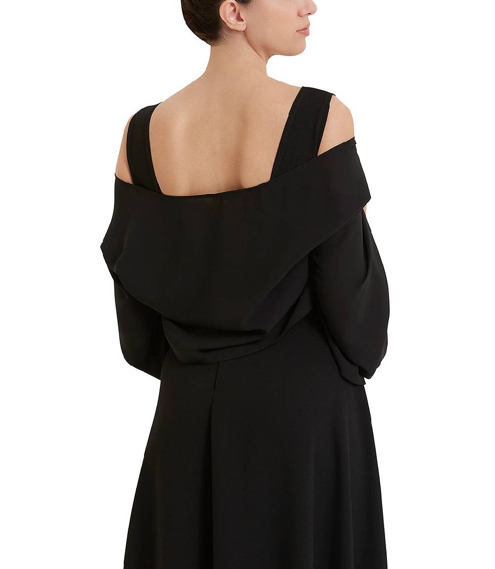 Loriblu Stola gerogette nero Promozione