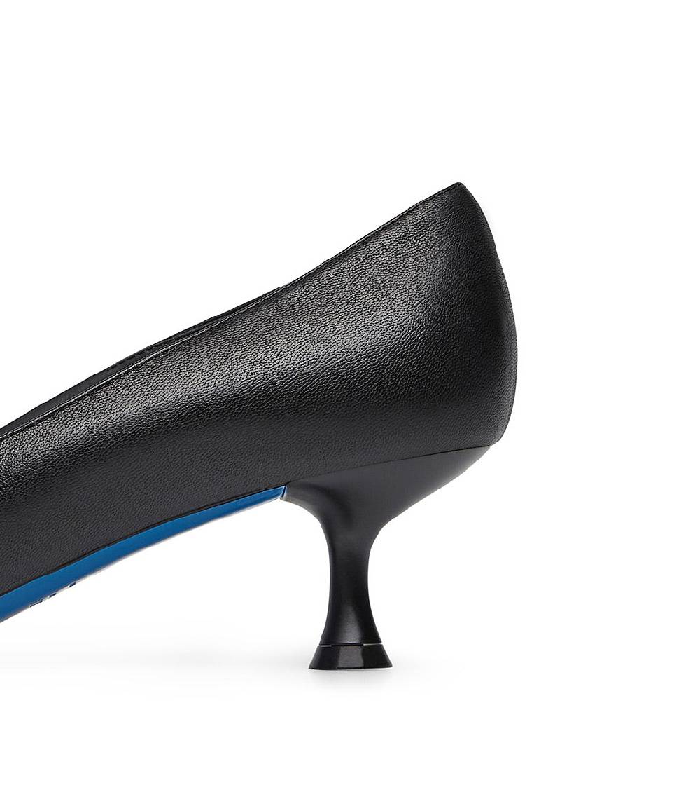 Loriblu Decollete in nappa nera Promozione Limitata