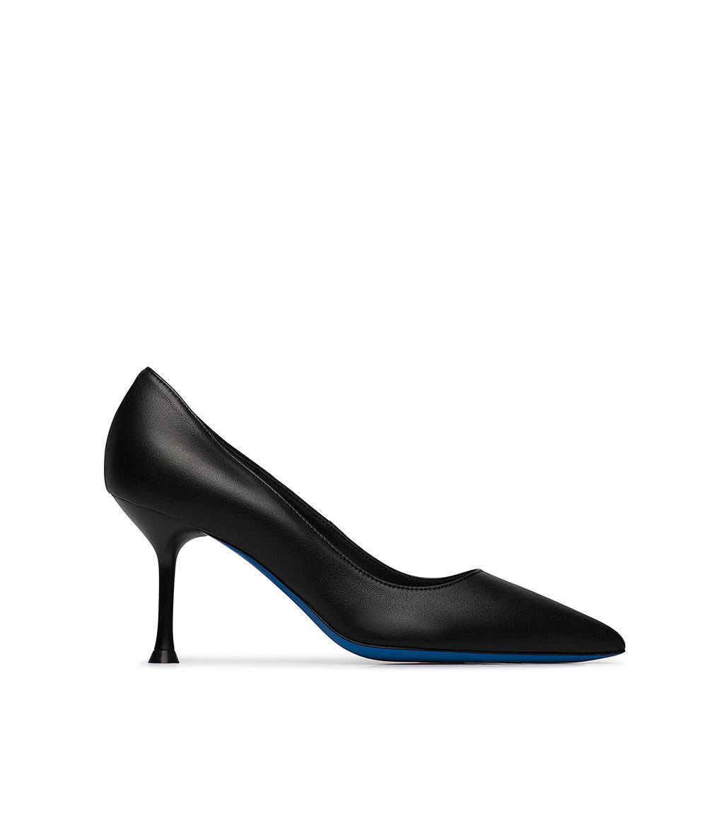 Loriblu Décolleté in nappa nera