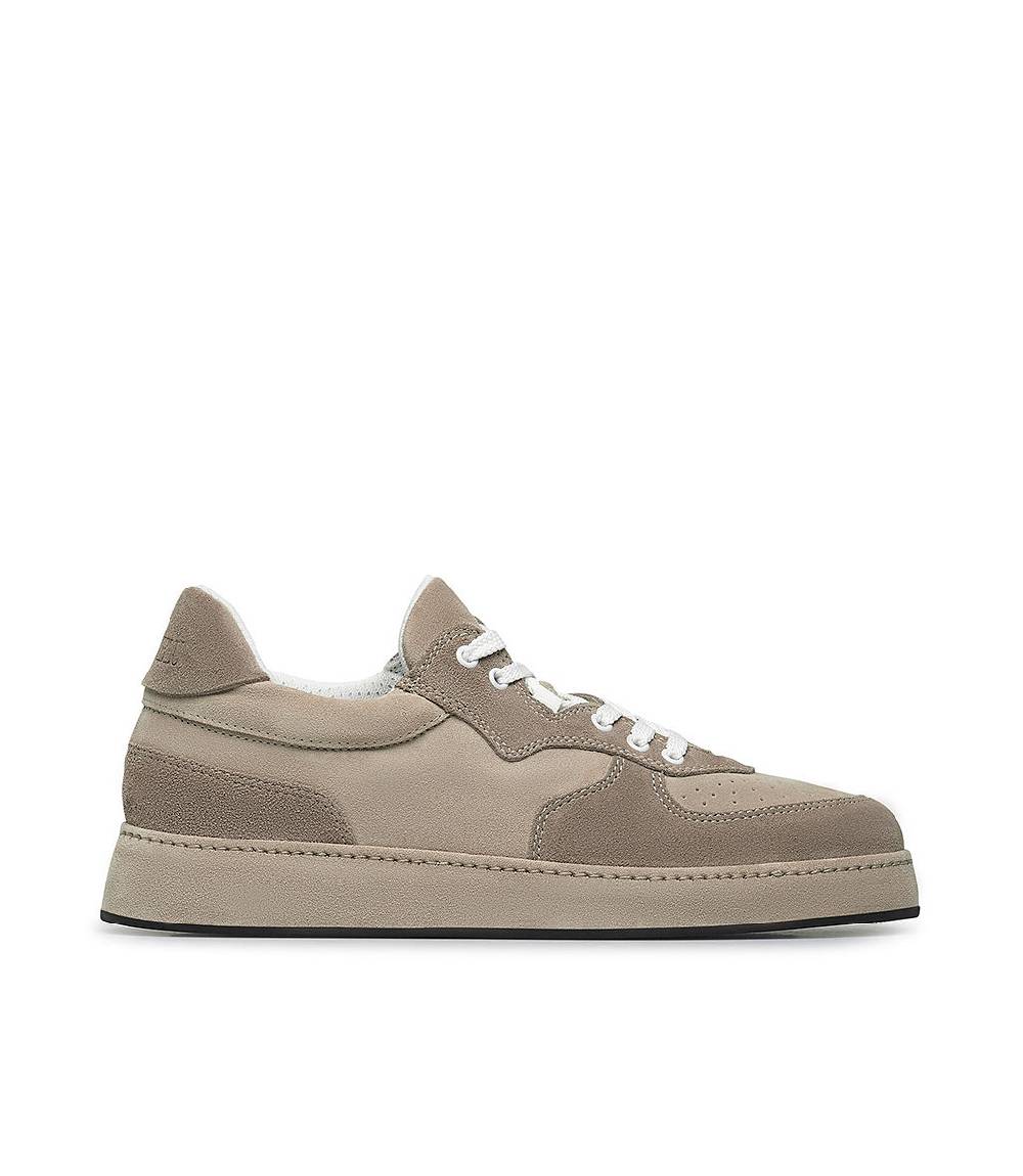 Loriblu Sneakers in velour corda e beige Promozione