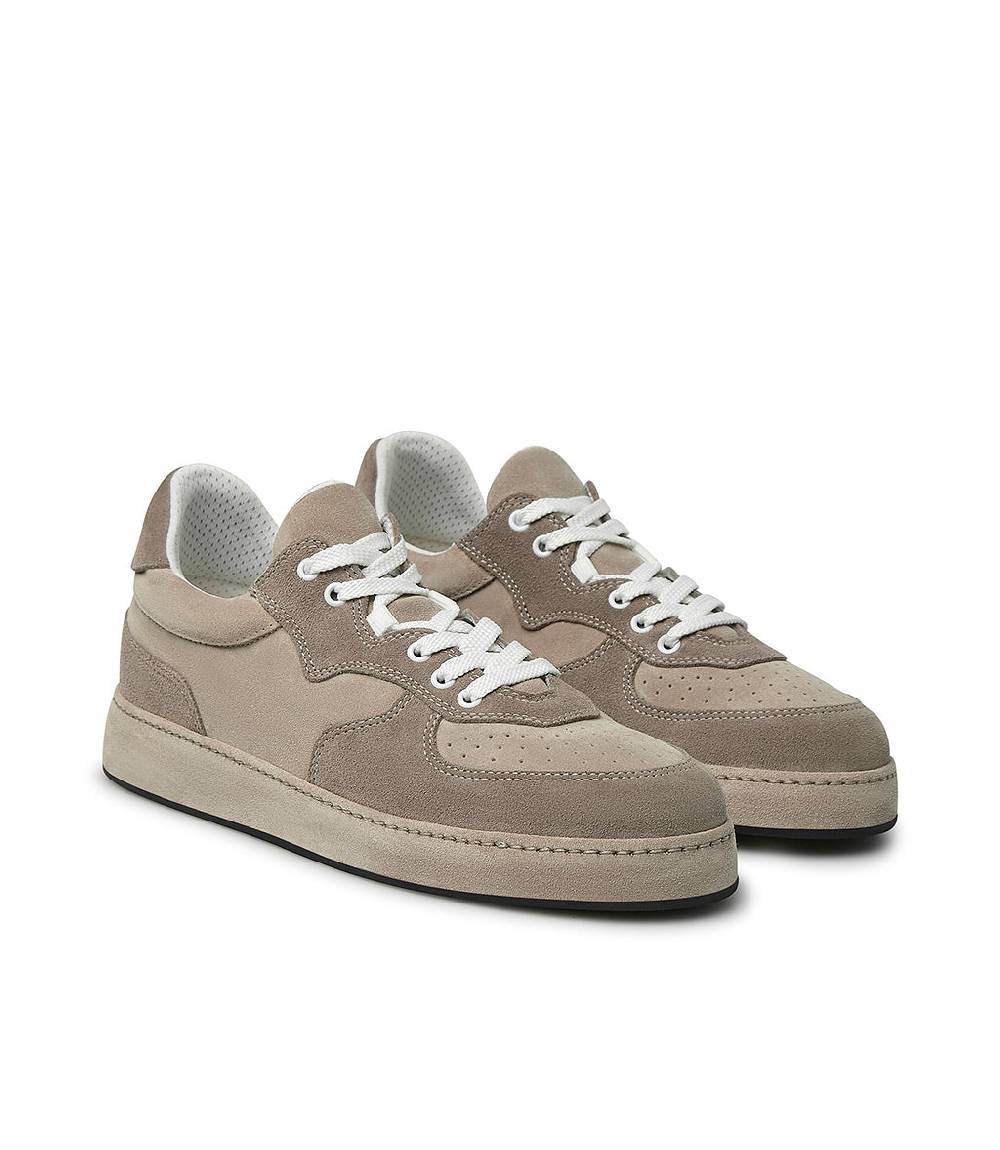 Loriblu Sneakers in velour corda e beige Promozione
