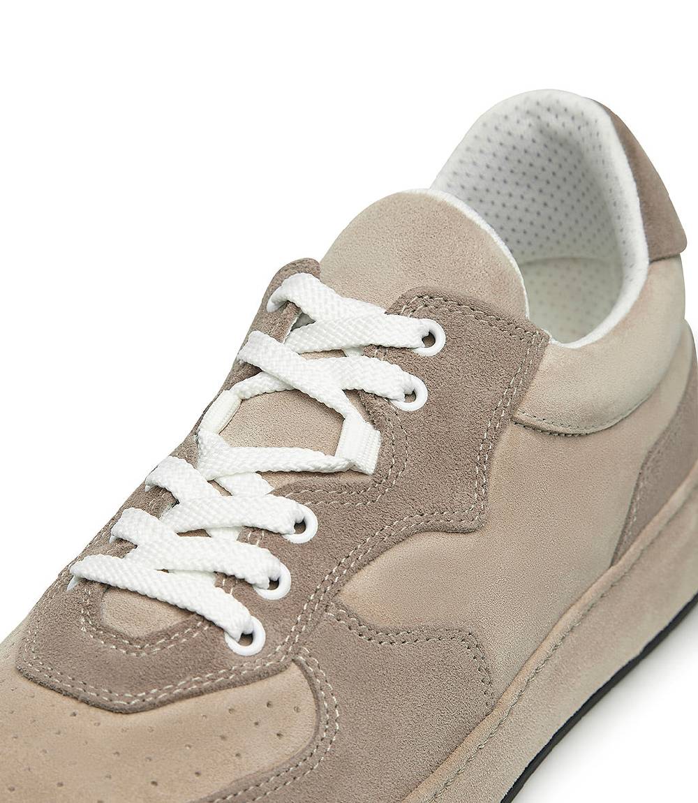 Loriblu Sneakers in velour corda e beige Promozione