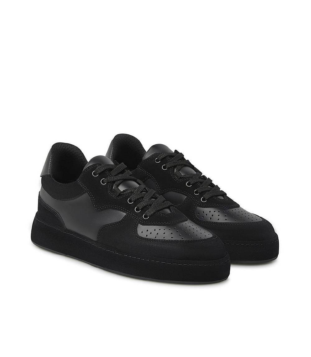 Loriblu Sneakers in nappa e camoscio nero Soddisfazione Garantita