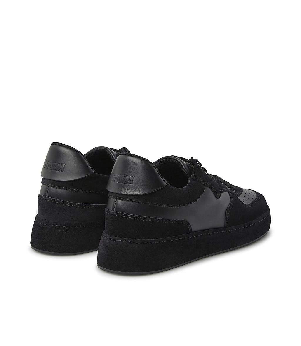 Loriblu Sneakers in nappa e camoscio nero Soddisfazione Garantita