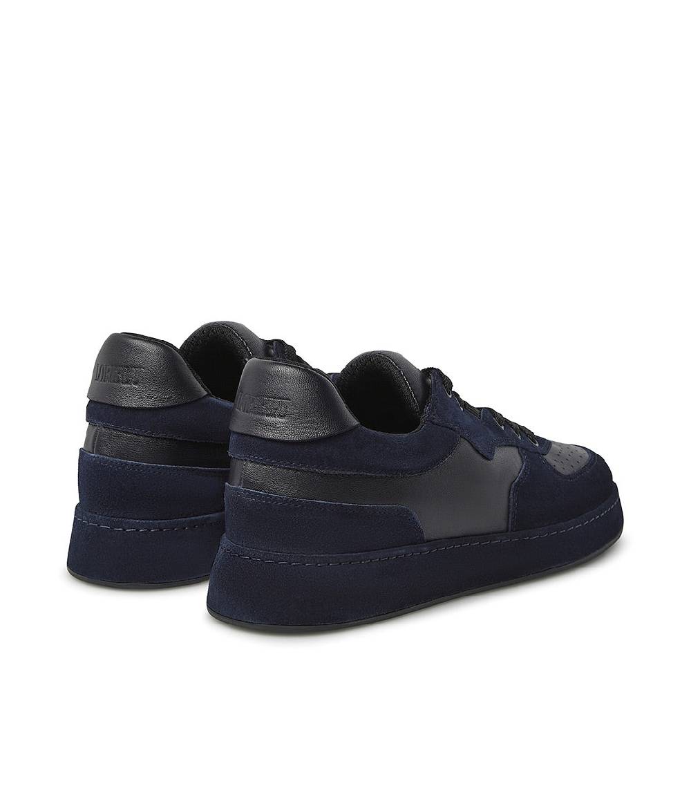 Loriblu Sneakers in nappa e camoscio blu scuro Qualità Garantita
