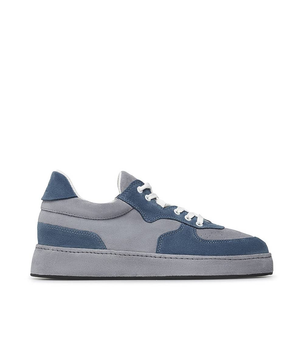 Loriblu Sneakers in pelle scamosciata blu e grigio Negozi Online