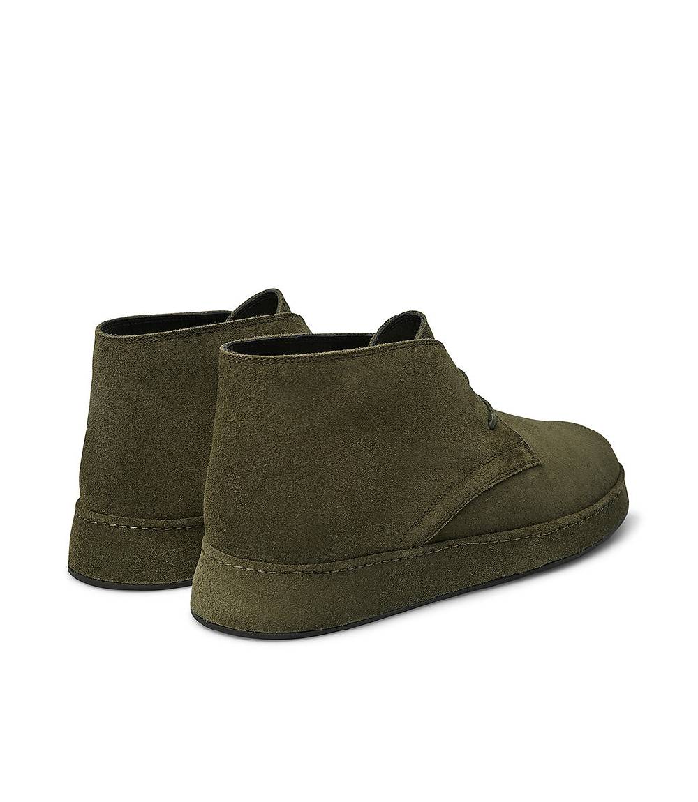Loriblu Polacchini in pelle scamosciata verde Fino Al -60%