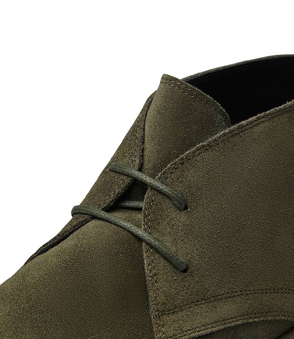 Loriblu Polacchini in pelle scamosciata verde Fino Al -60%