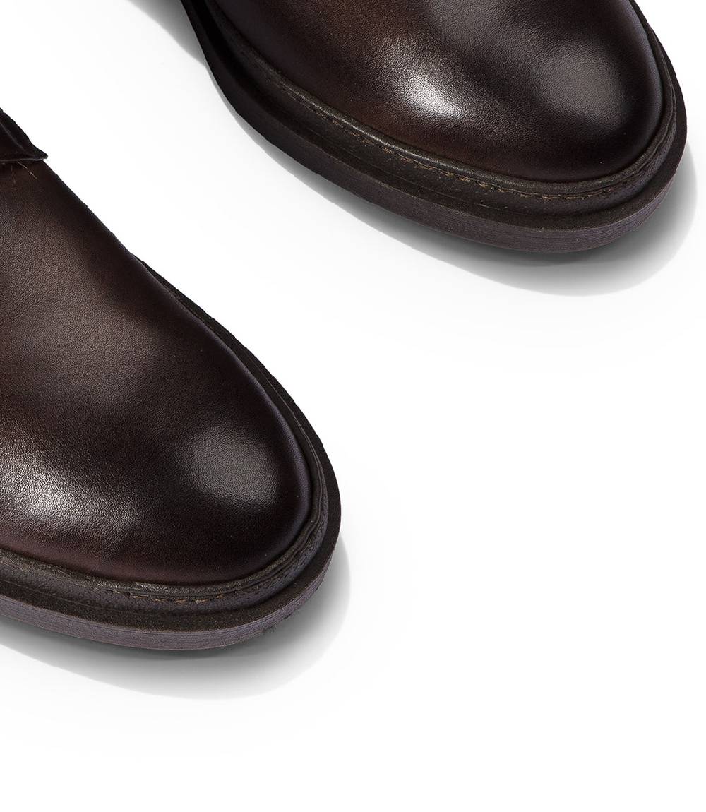 Loriblu Stivaletti in pelle marrone Offerta