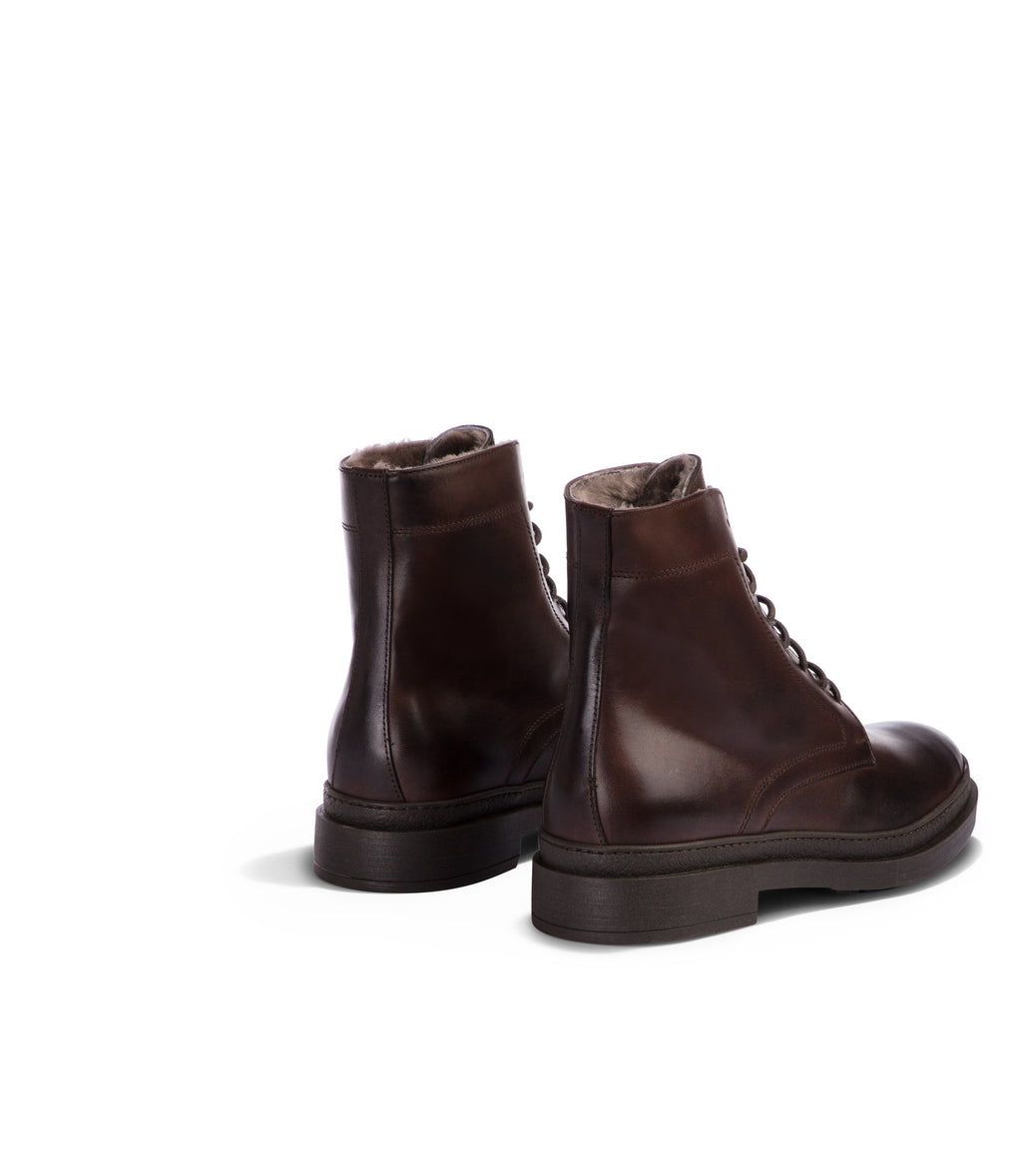 Loriblu Stivaletti in pelle marrone Offerta