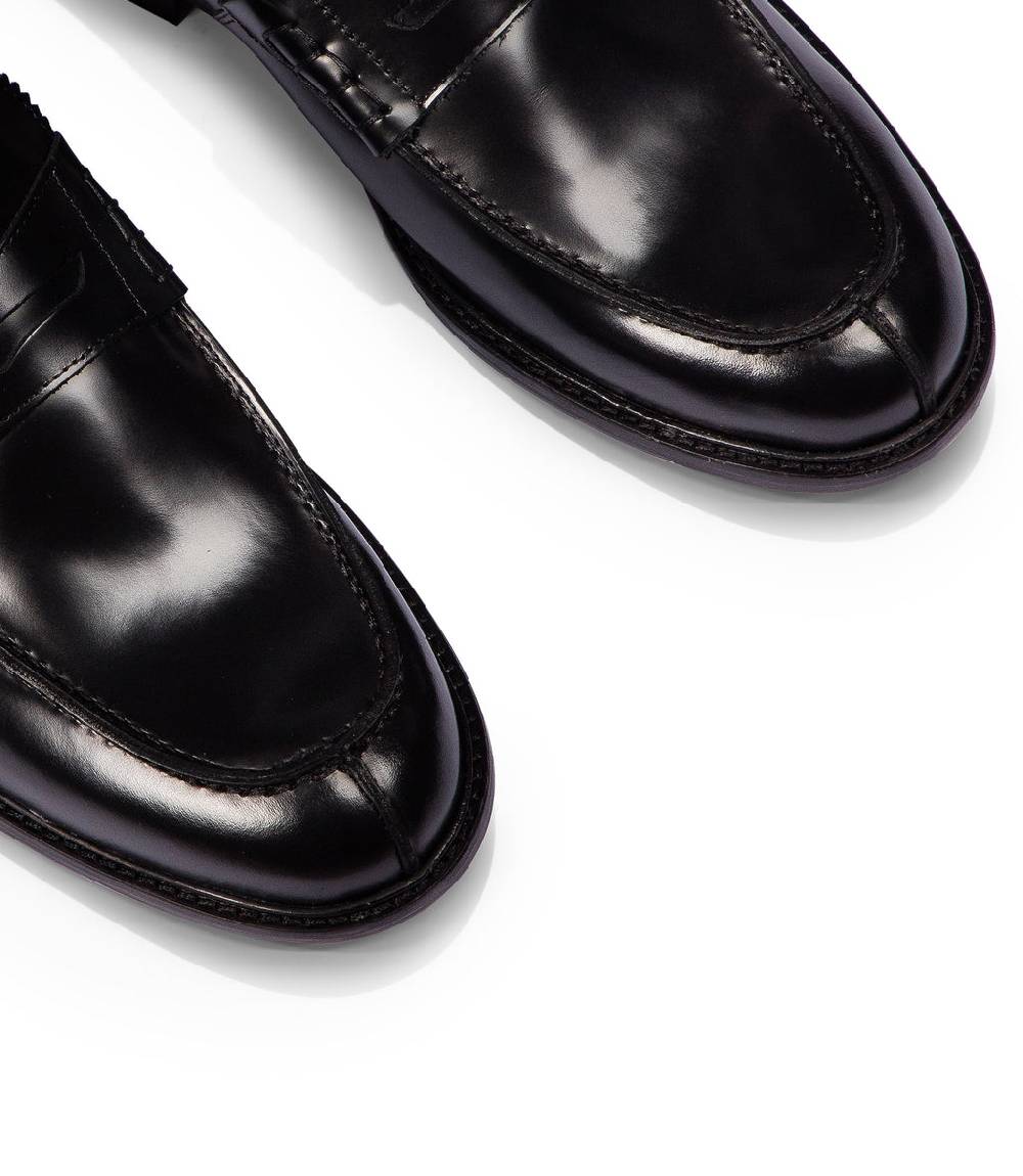 Loriblu Mocassini in pelle nera Italia