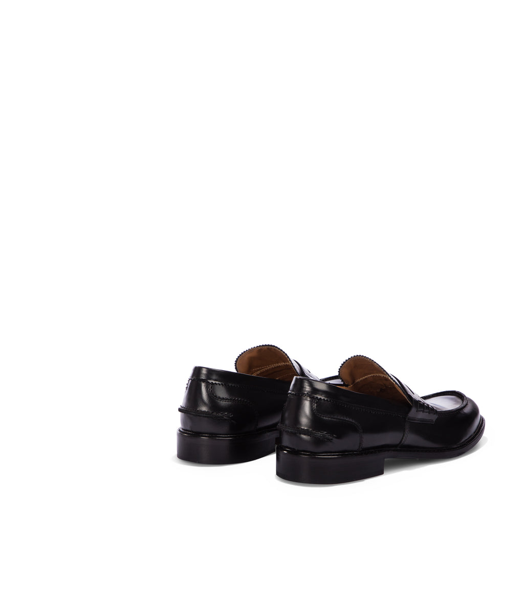 Loriblu Mocassini in pelle nera Italia