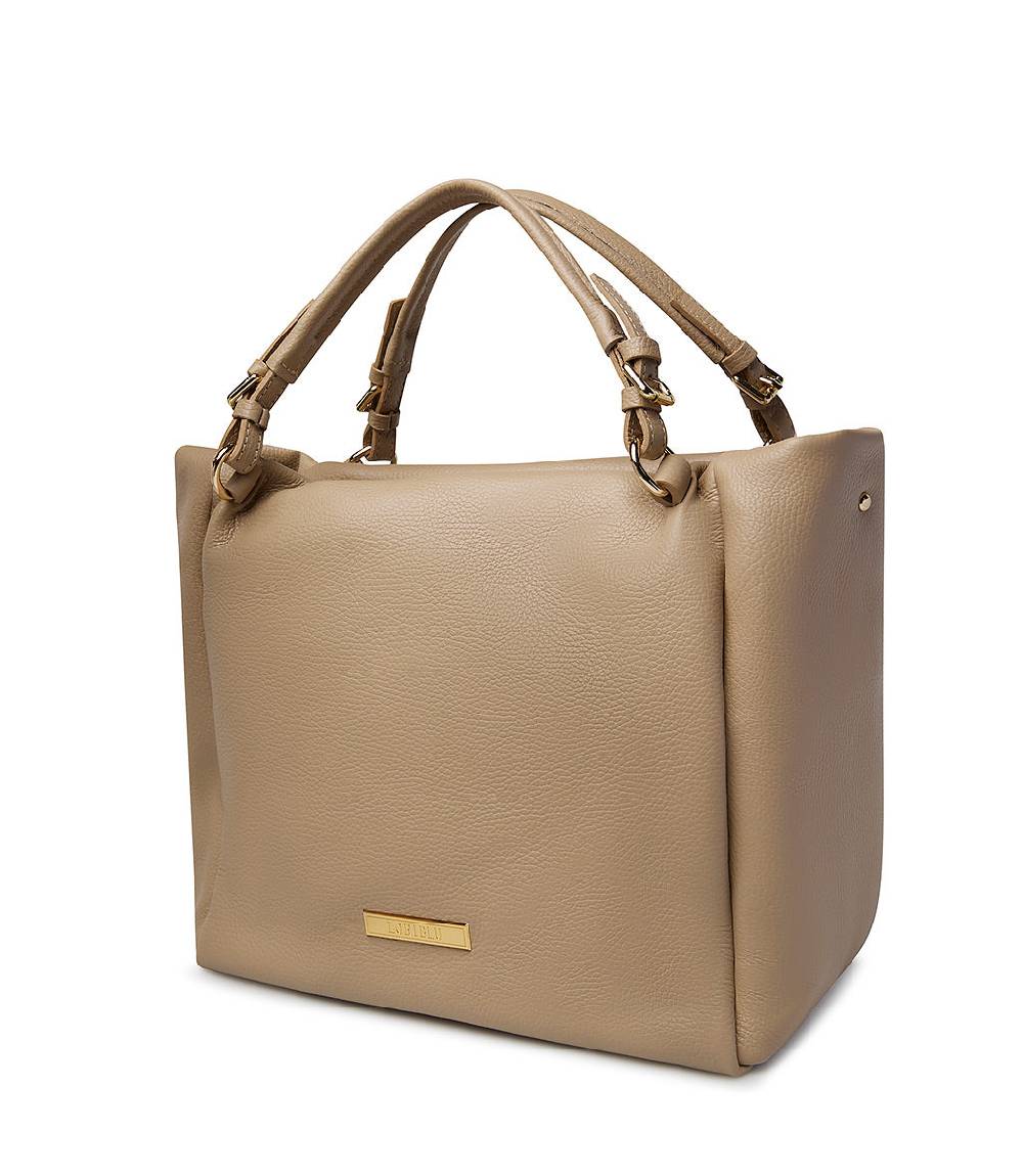 Loriblu Borsa beige in pelle martellata Acquista Ora