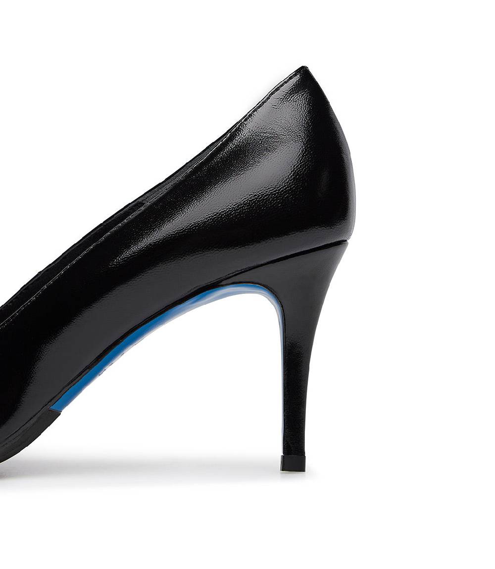 Loriblu Décolleté in pelle lucida nero Consegna Veloce