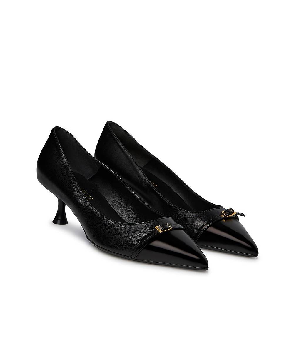 Loriblu Décolleté in nappa nera Black Friday Prezzi