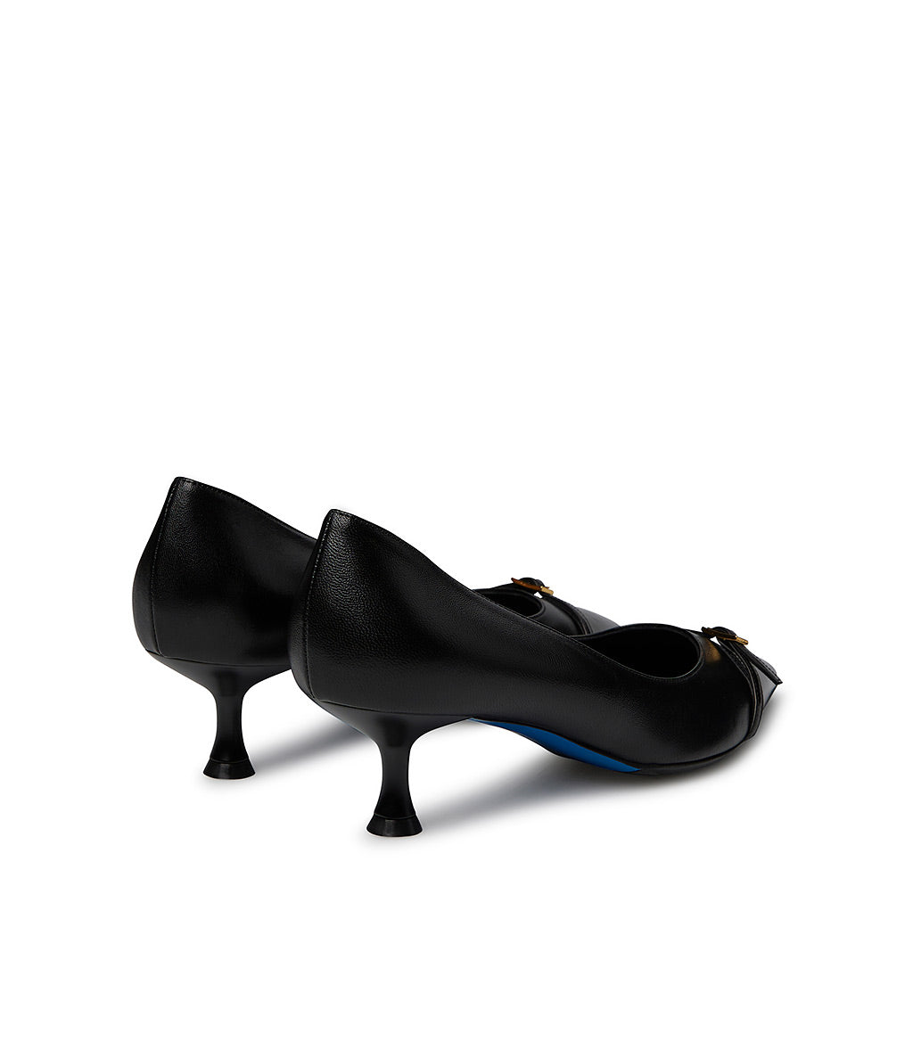 Loriblu Décolleté in nappa nera Black Friday Prezzi