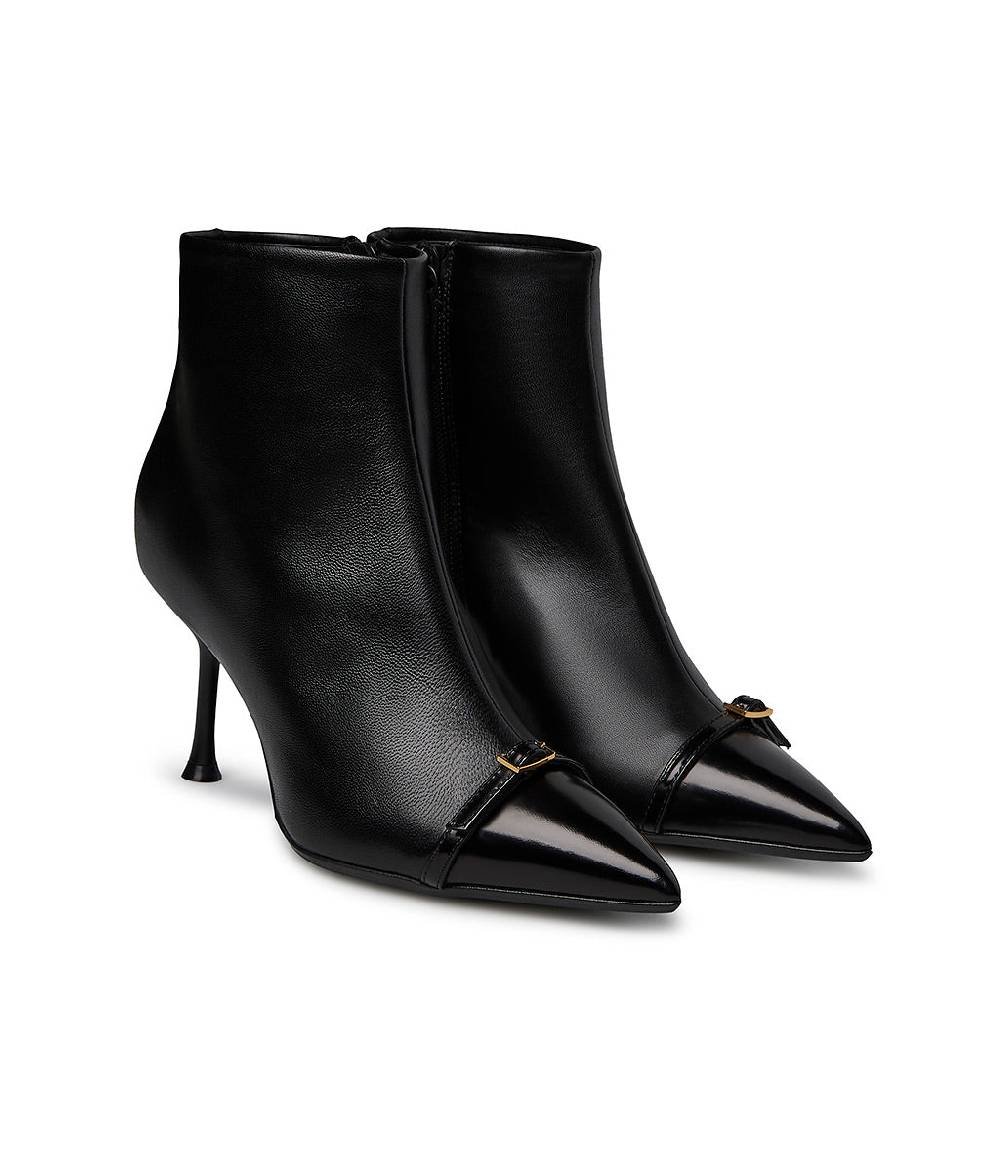 Loriblu Stivaletto in nappa nera Spedizione Gratuita