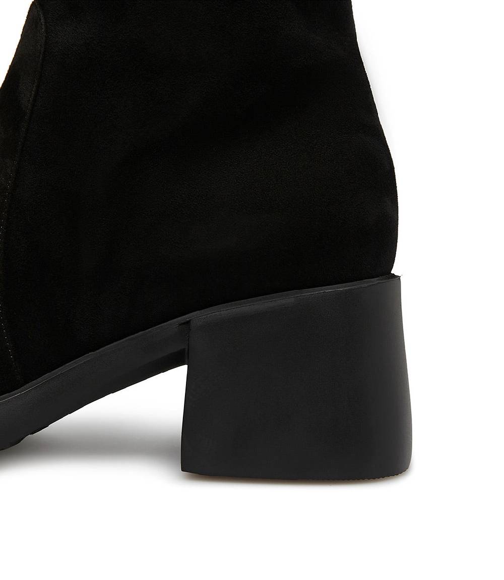 Loriblu Stivaletto in camoscio con fodera shearling Negozi Online