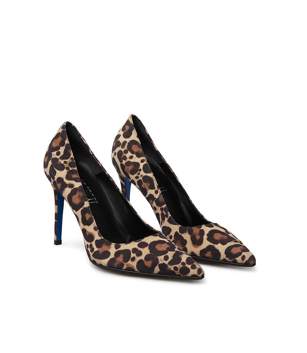 Loriblu Décolleté in camoscio stampa maculato Prezzo Ridotto