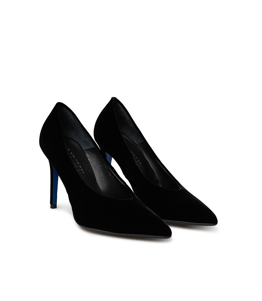 Loriblu Décolleté in velluto nero Economico
