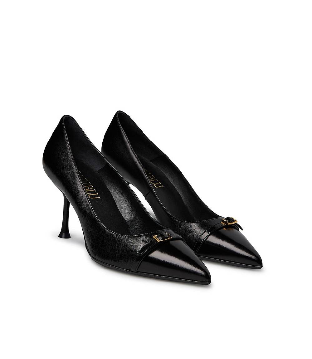 Loriblu Décolleté in nappa nera Vendita Calda