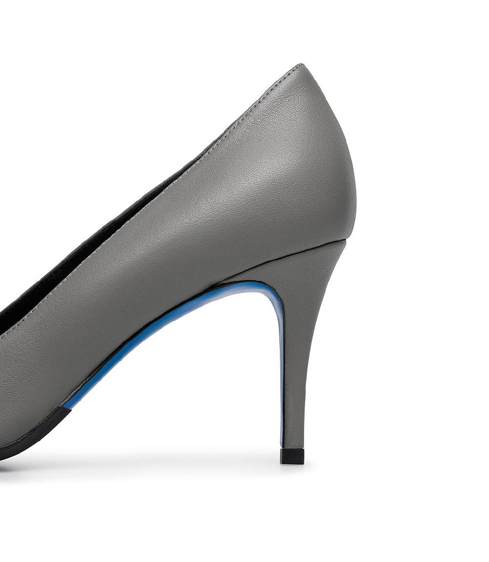 Loriblu Décolleté in nappa grigio 2025
