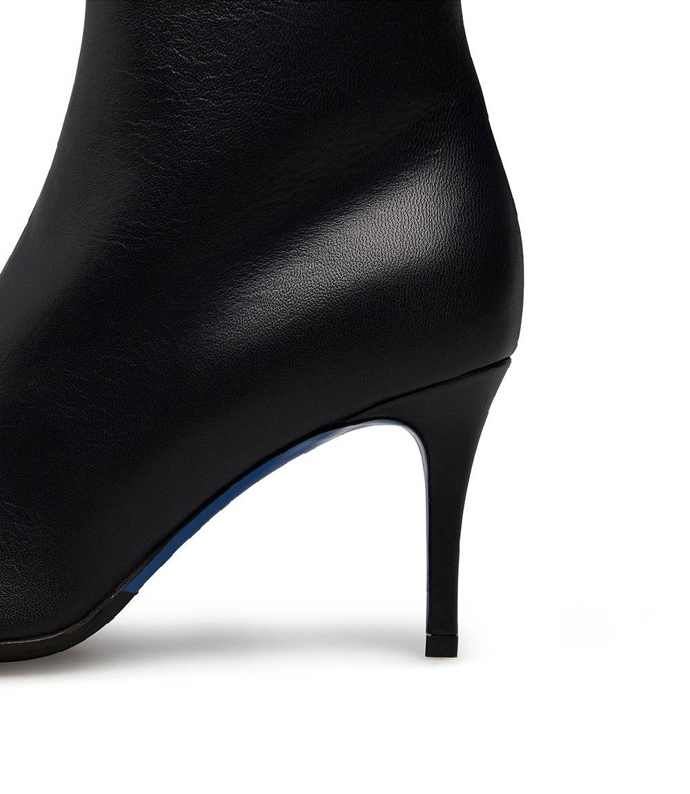 Loriblu Stivaletti in nappa blu con cristalli Vendita