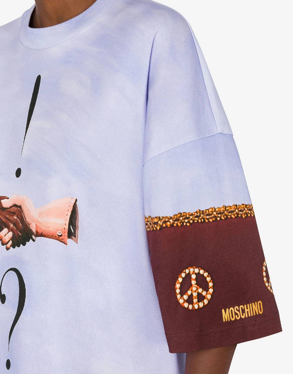 Love Moschino Abito in interlock di cotone Volemosebbene Promozione
