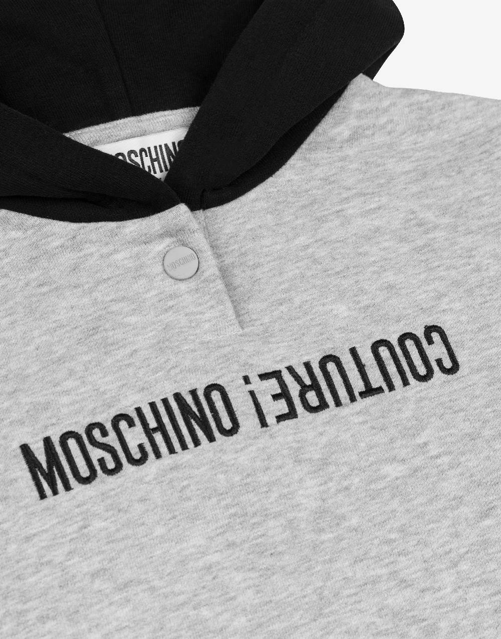 Love Moschino Felpa con cappuccio Upside Down Logo Acquista Ora