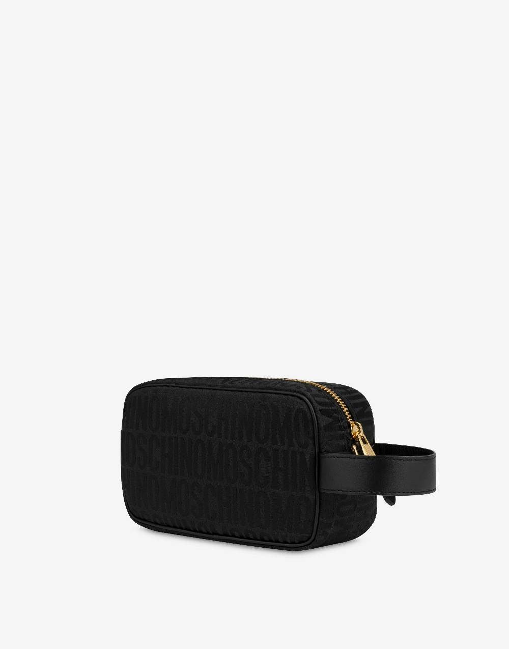 Love Moschino Beauty case in nylon Allover Logo Offerte