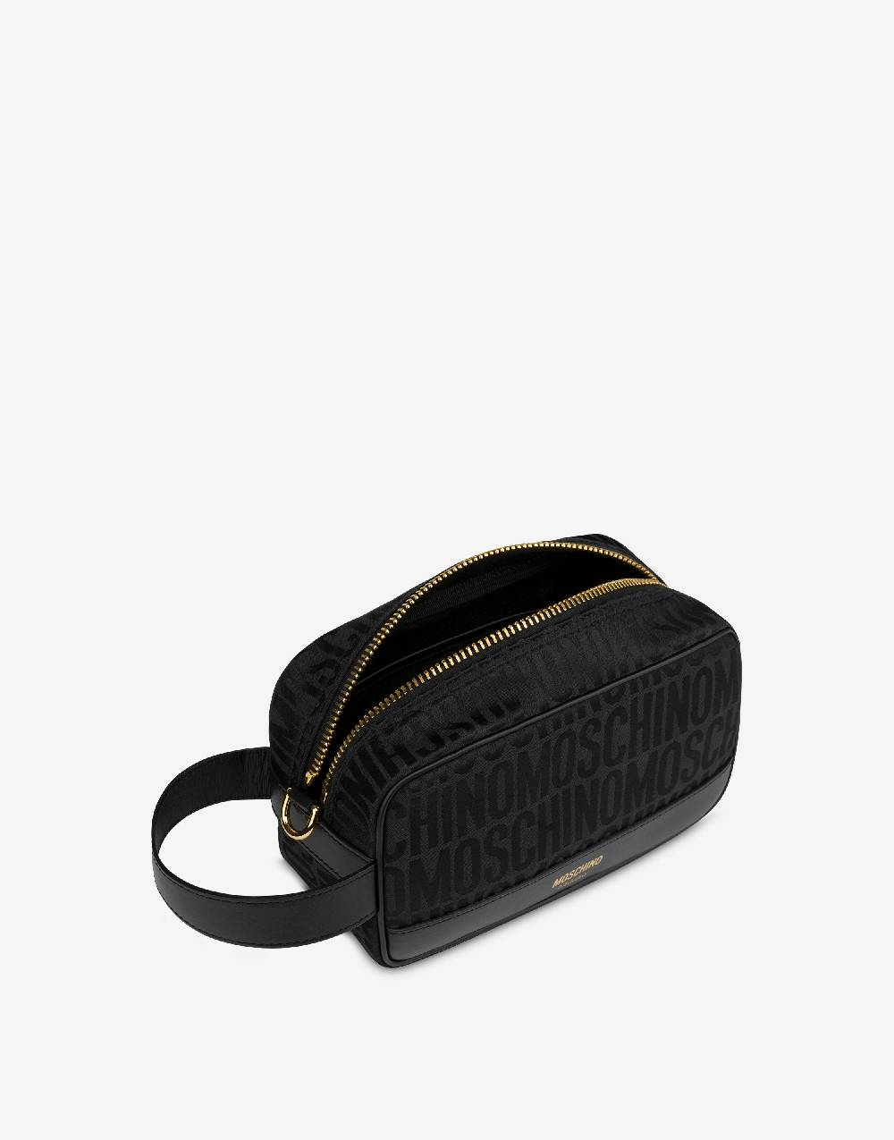 Love Moschino Beauty case in nylon Allover Logo Offerte