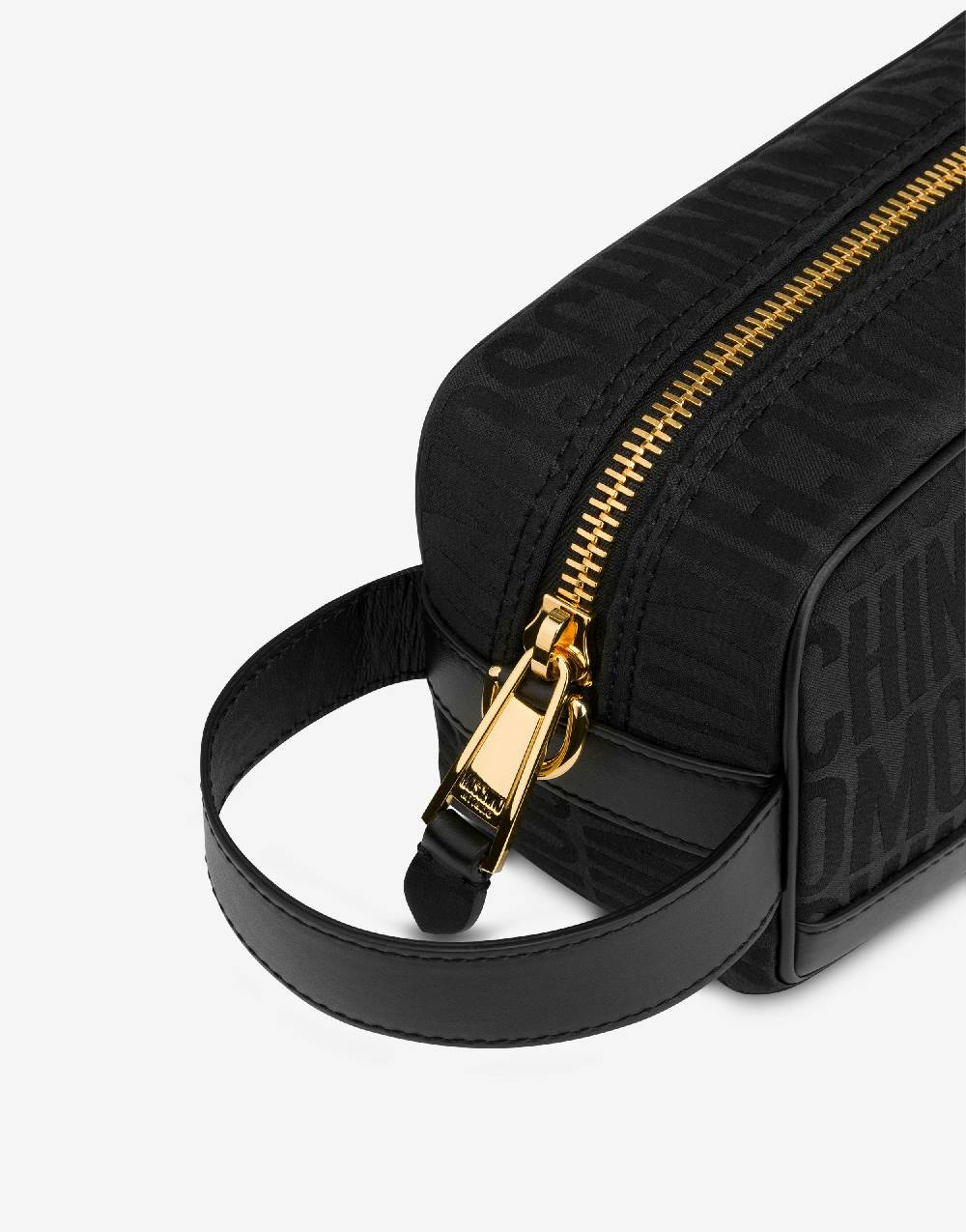 Love Moschino Beauty case in nylon Allover Logo Offerte