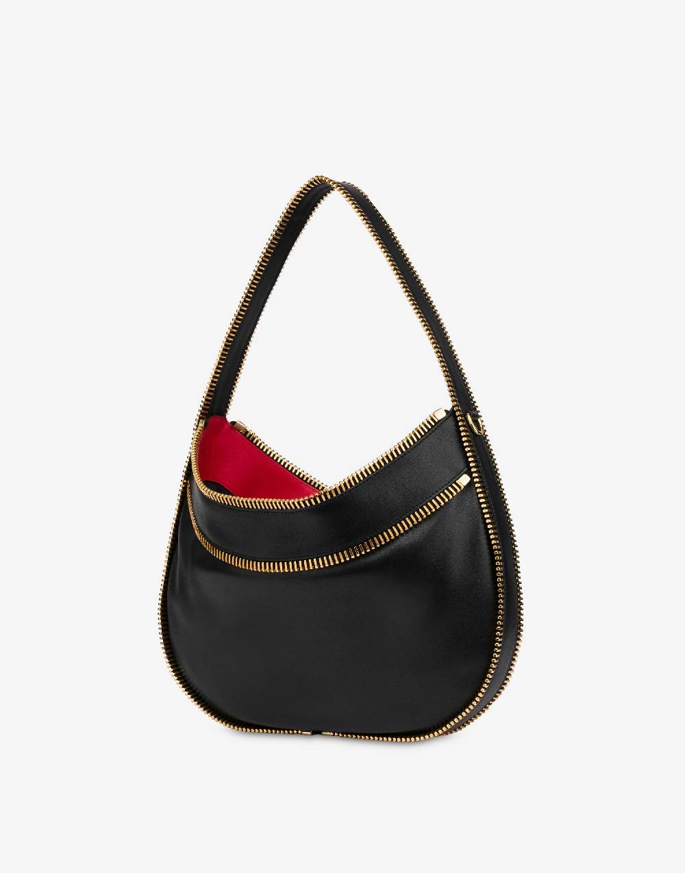 Love Moschino Moschino Rider hobo bag in vitello Convenienza