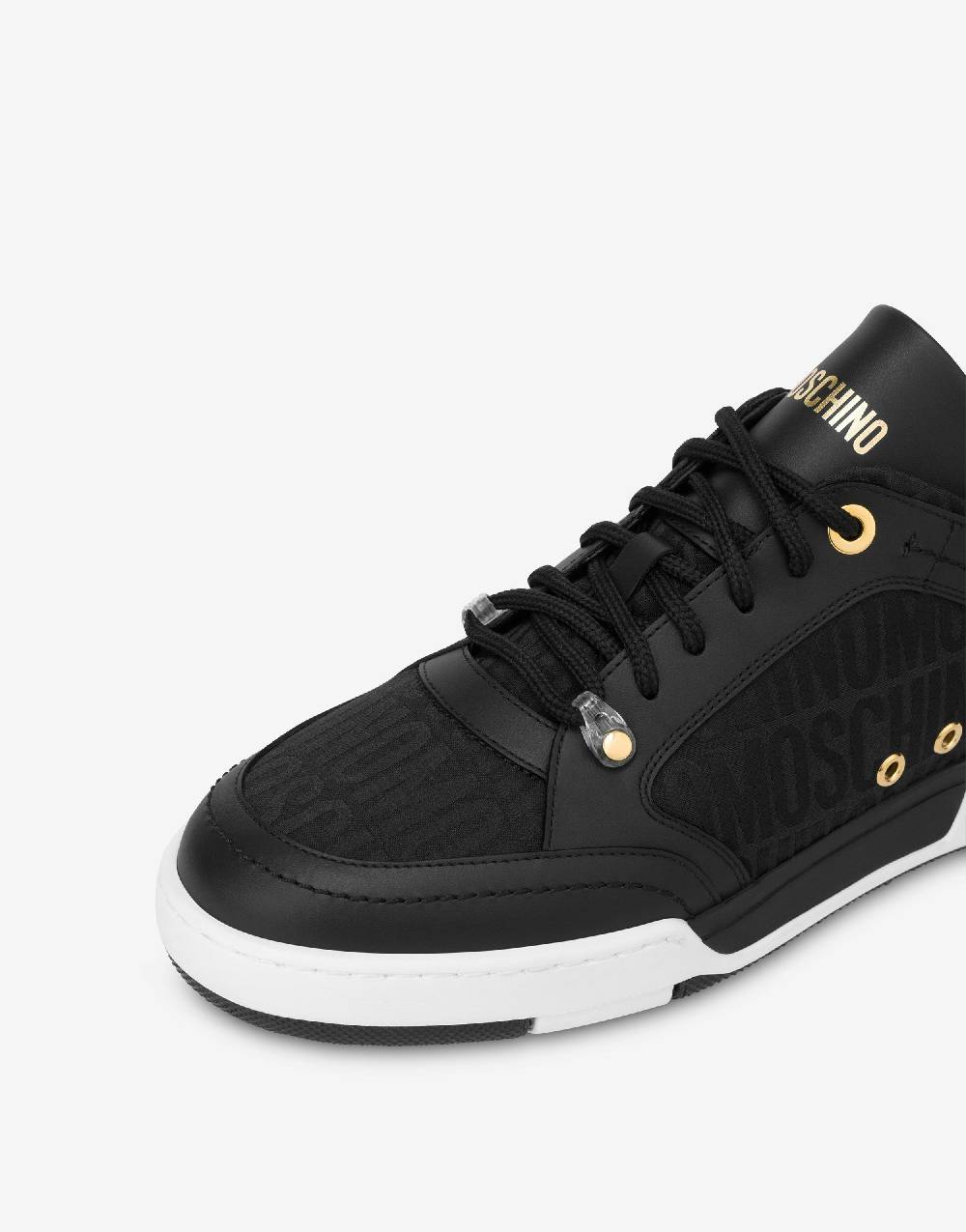 Love Moschino Sneakers in nylon Allover Logo Hotsell