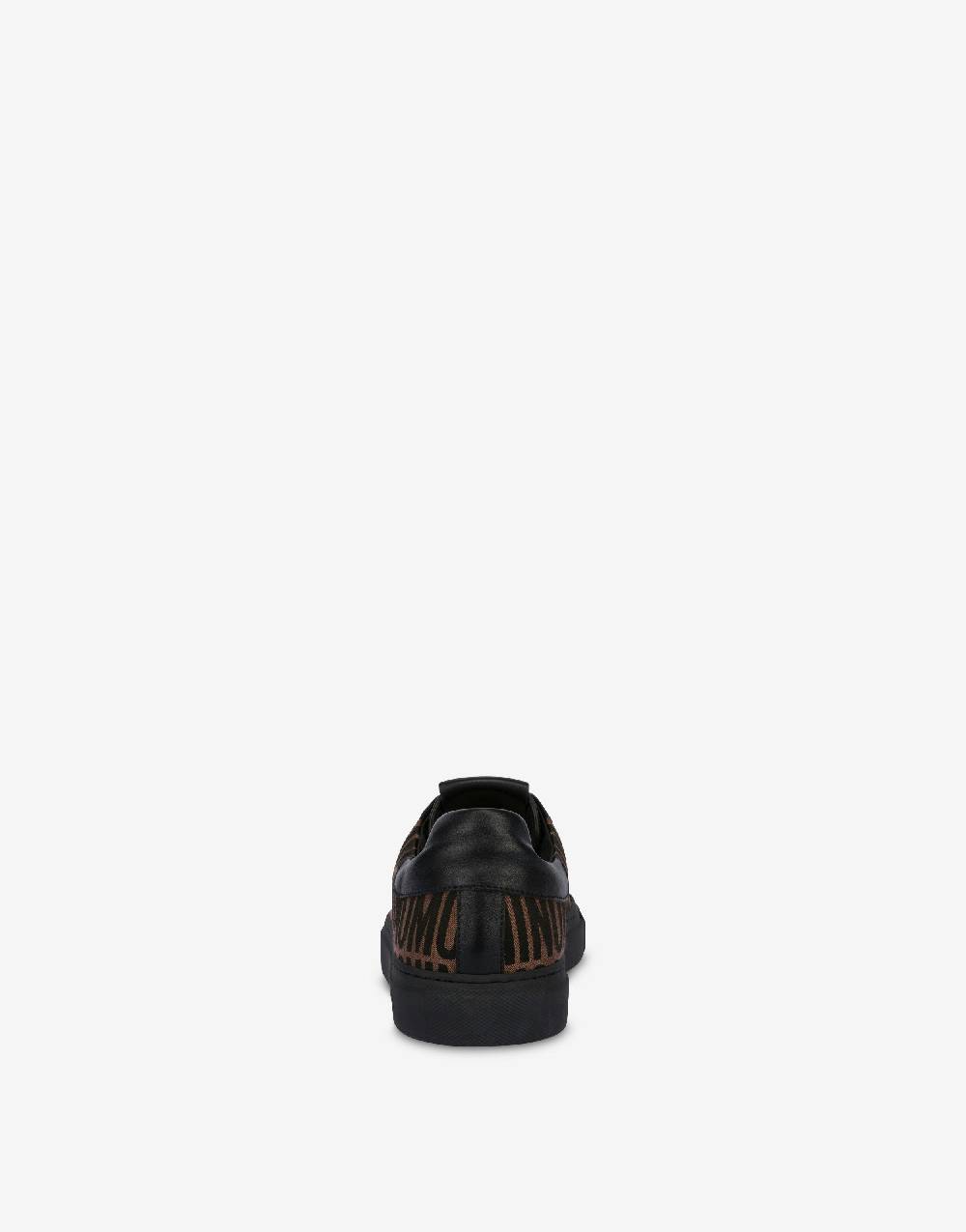 Love Moschino Sneakers in nylon Allover Logo Nuova
