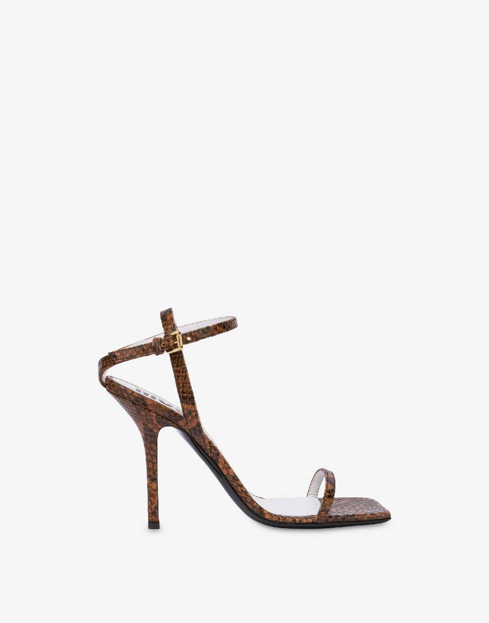 Love Moschino Sandali in vitello stampa pitone Tina Spedizione Gratuita