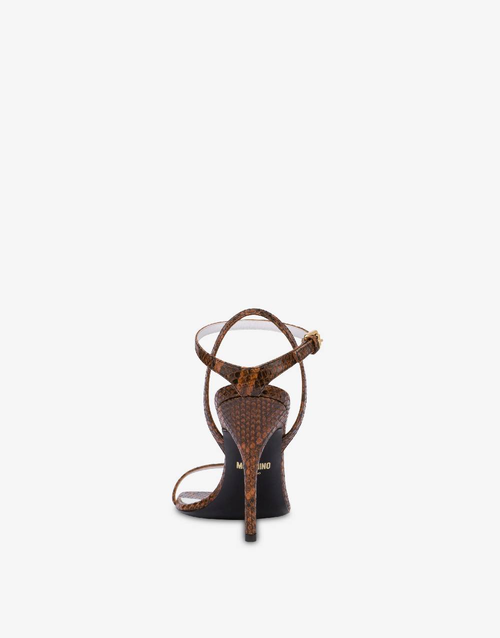 Love Moschino Sandali in vitello stampa pitone Tina Spedizione Gratuita
