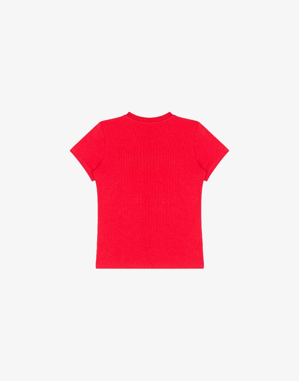 Love Moschino T-shirt in jersey Logo Print Offerta