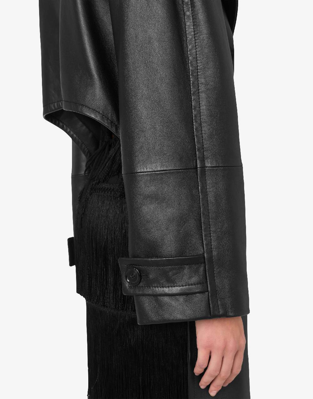 Love Moschino Cappotto asimmetrico in nappa I Più Venduti