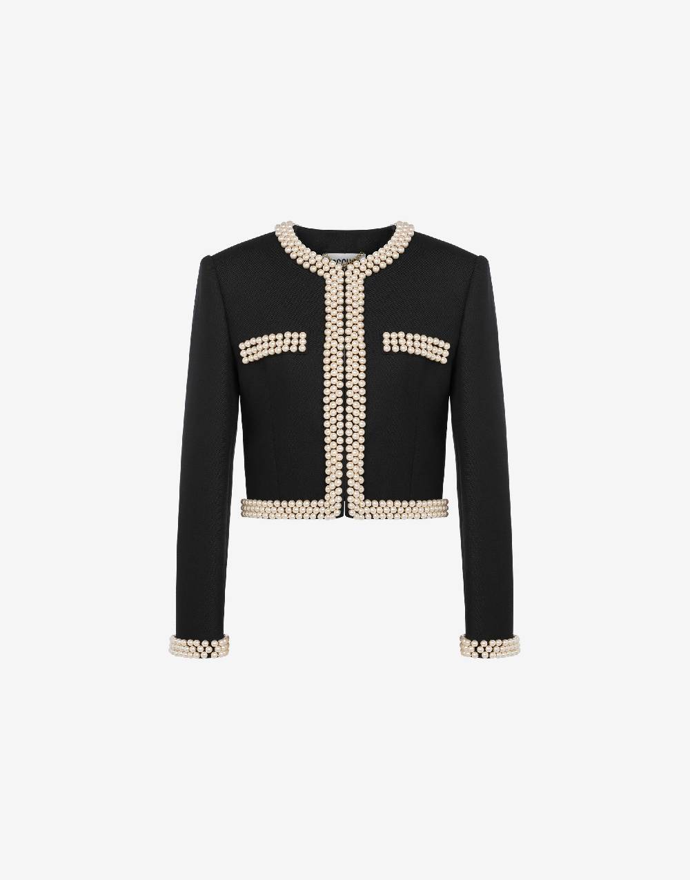 Love Moschino Giacca con perle Archive Capsule