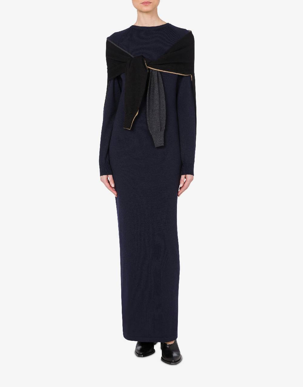 Love Moschino Abito in lana Layer Up Outlet