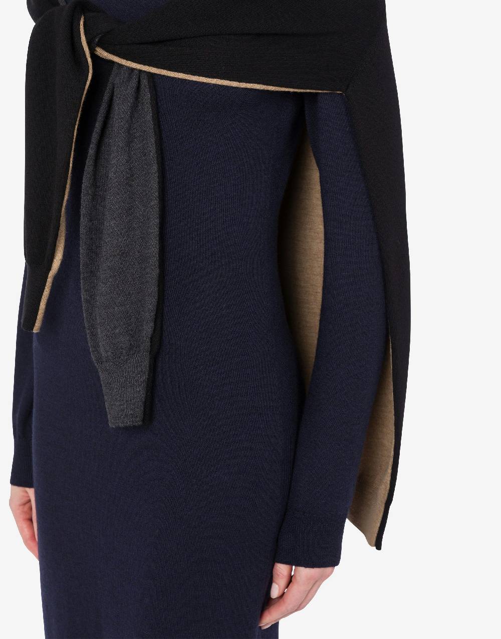 Love Moschino Abito in lana Layer Up Outlet