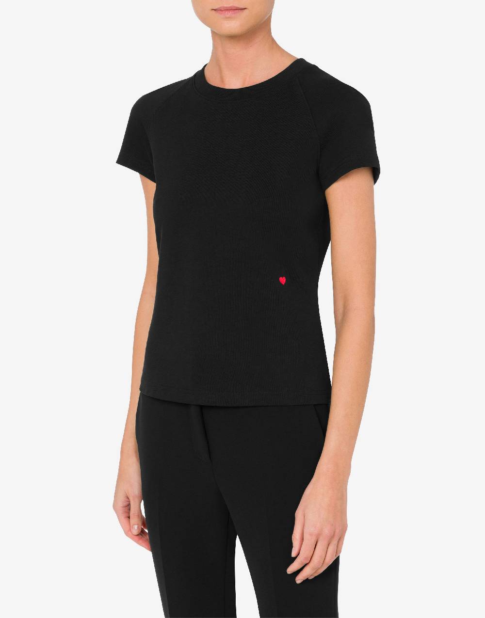 Love Moschino T-shirt Red Heart I Più Venduti