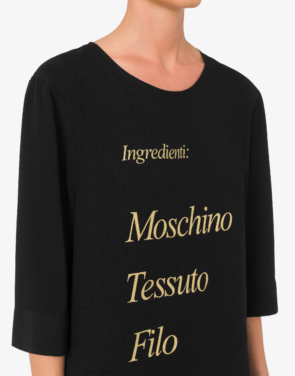 Love Moschino Abito lungo Archive Capsule Qualità Garantita
