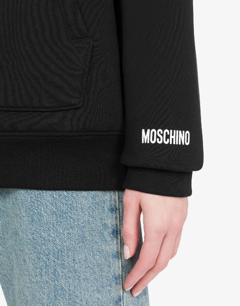 Love Moschino Felpa in cotone organico Smiley® Fino Al -60%