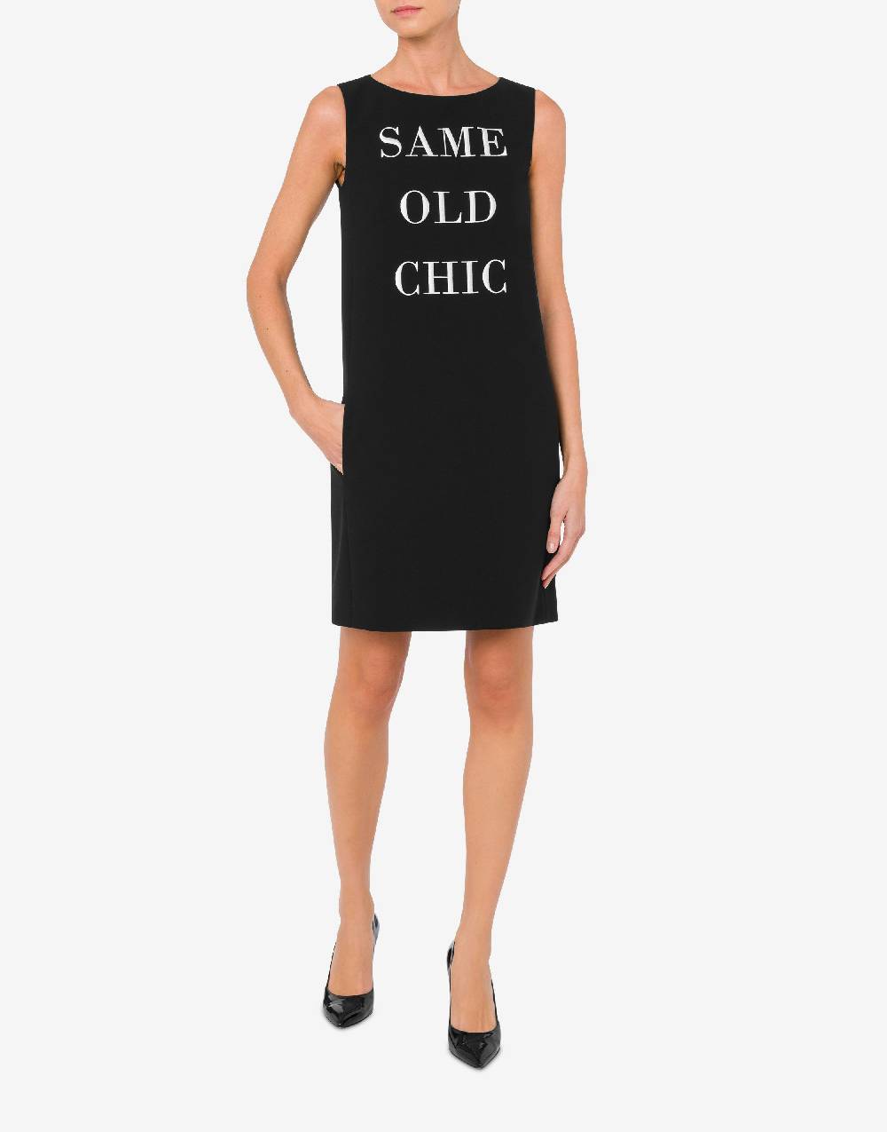 Love Moschino Abito con ricamo Same Old Chic Presa