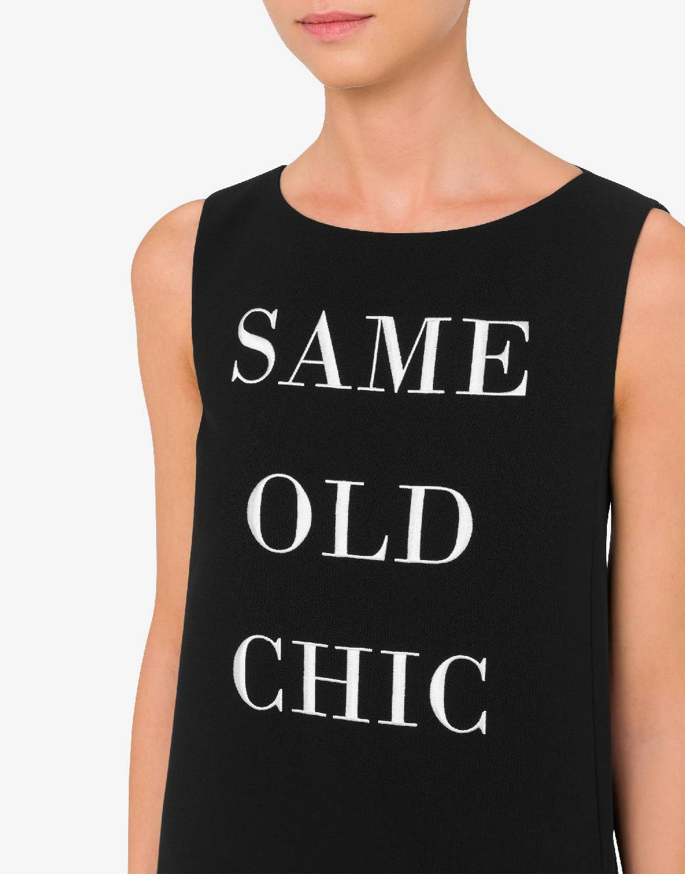 Love Moschino Abito con ricamo Same Old Chic Presa