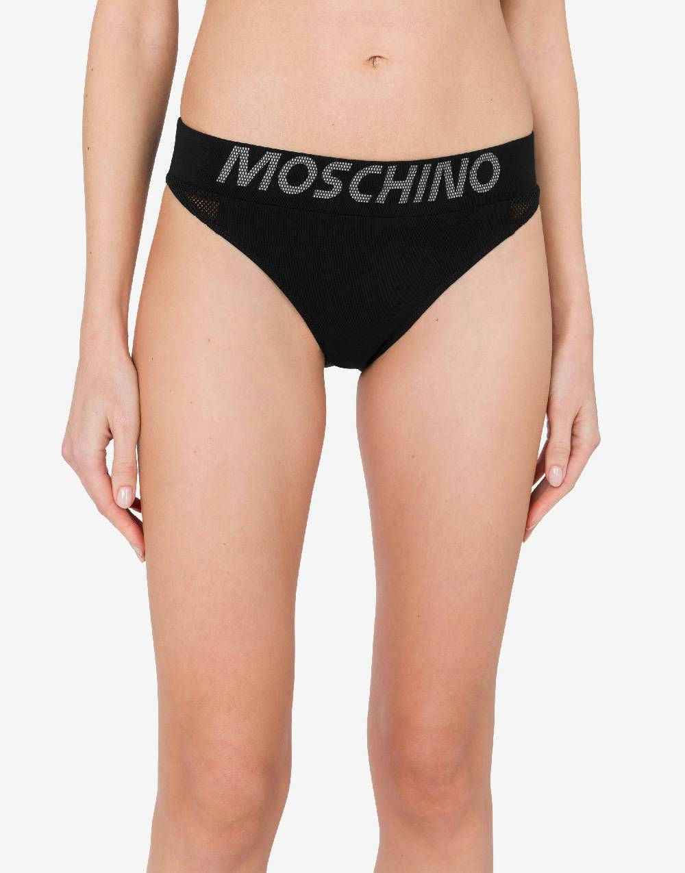Love Moschino Slip in jersey stretch Mesh Logo 2025