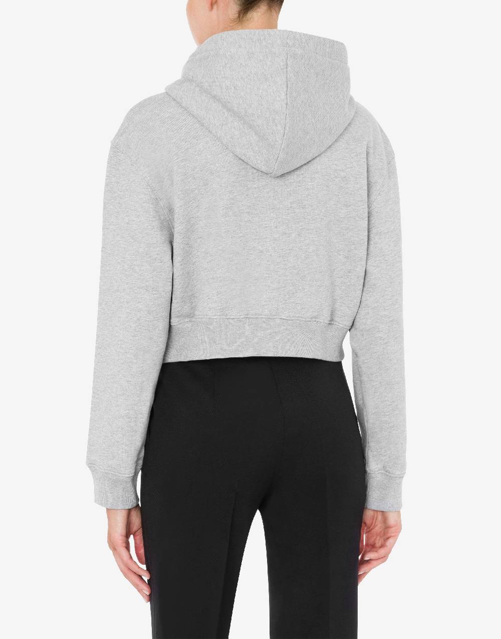 Love Moschino Felpa con cappuccio You Can't Be Serious Prezzo Ridotto